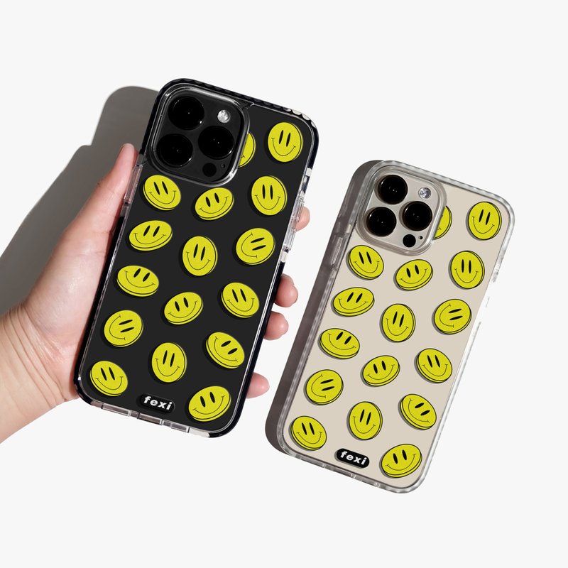 FEXI CASE / Smiley Yellow . - เคส/ซองมือถือ - ซิลิคอน 