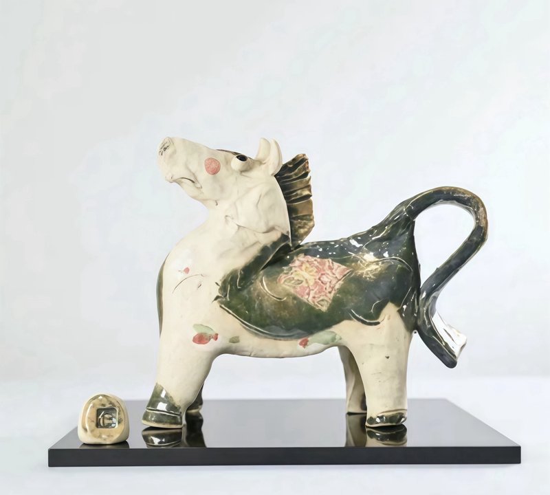 【預購】馬年手工製織部仰天馬兒 - 擺飾/家飾品 - 其他材質 