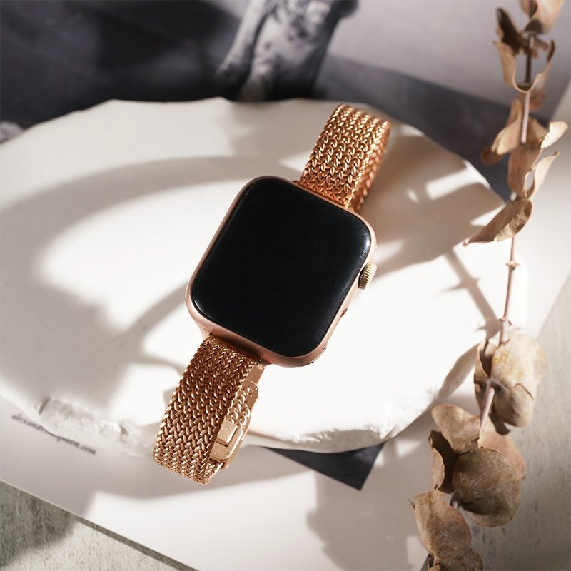 Apple Watch 設計款磁吸編織米蘭 錶帶 - 錶帶 - 不鏽鋼 