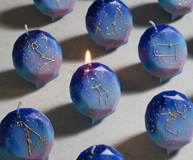 星座シリーズ いて座のキャンドルホルダー サイケデリックススター