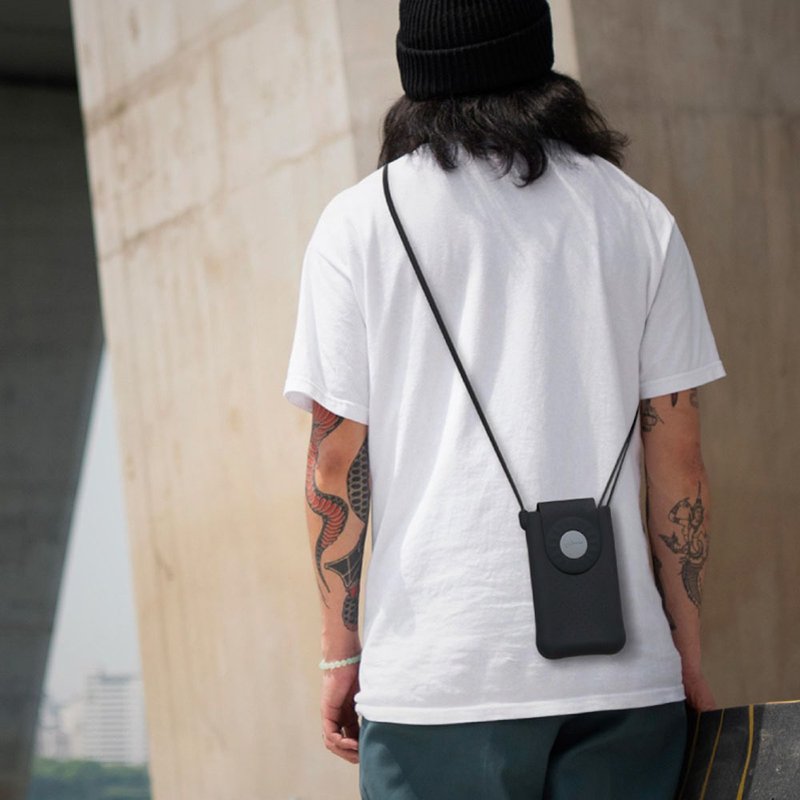 Bone 蹦克 / 泡泡斜背手機包 - 隨身小包 無鉤設計-贈盲盒公仔 - 手機配件 - 矽膠 多色