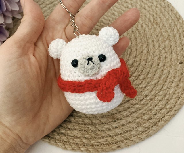 Turtle Bag Charm - Crochet Animal Keychains | Likha