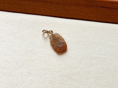 小王子星球 採礦 翡翠 小羽毛吊墜 紅翡小羽毛 (隨意扣)