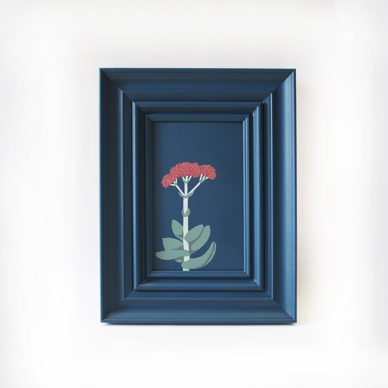 **Timeless Blooms** Collection Perfect for living rooms, bedrooms, and offices. - Wall Décor - Wood Blue