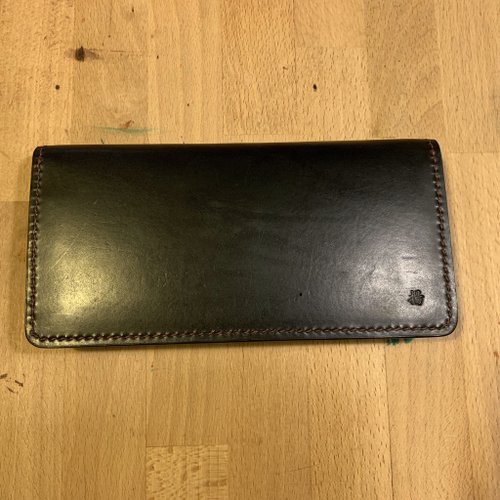 LouisRay Leather 純手工縫製皮件 純手工製作手工染色皮革長夾