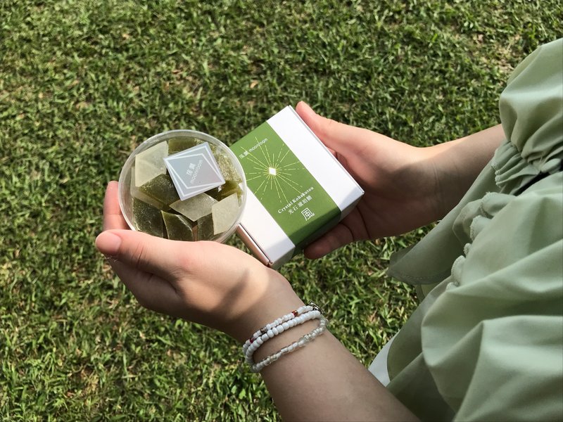 [Christmas Gift] Wind light stone / Amber candy - เค้กและของหวาน - อาหารสด สีเขียว