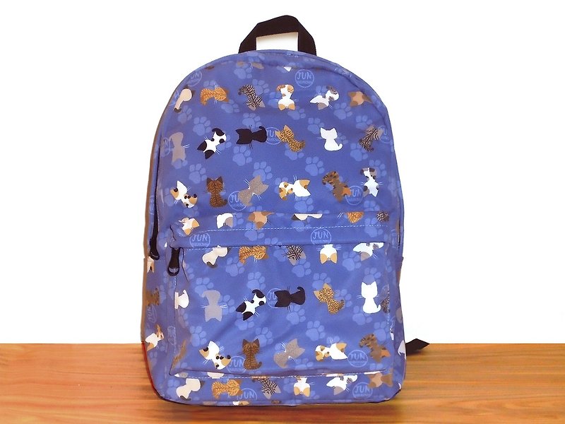 Cat water repellent universal backpack - Backpacks - Other Materials Multicolor