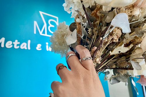 Metal ε idea Σ 莓飾 金工體驗 訂金】任選2項8折 黃銅 S925純銀 手作戒指 項鍊 手環