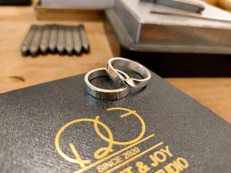 [12% off for two people] Cultural coins/Dadaocheng/sterling silver ring/experience plan for two people/completed on site - งานโลหะ/เครื่องประดับ - เงินแท้ 