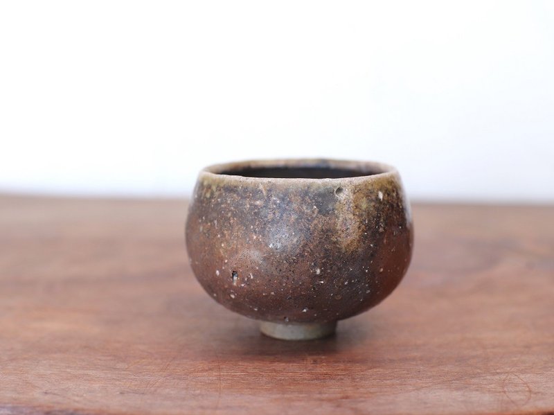 備前焼 ぐい呑み　gi-040 - 酒杯/酒器 - 陶 咖啡色
