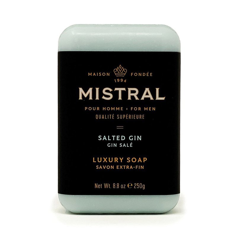 Mistral - 海風琴酒 紳士香氛皂 / 香水皂 / 沐浴香皂 / 沐浴皂 - 肥皂/手工皂 - 其他材質 