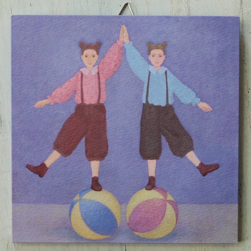 アートパネル No.73/同じが安心 - 海報/掛畫/掛布 - 紙 多色