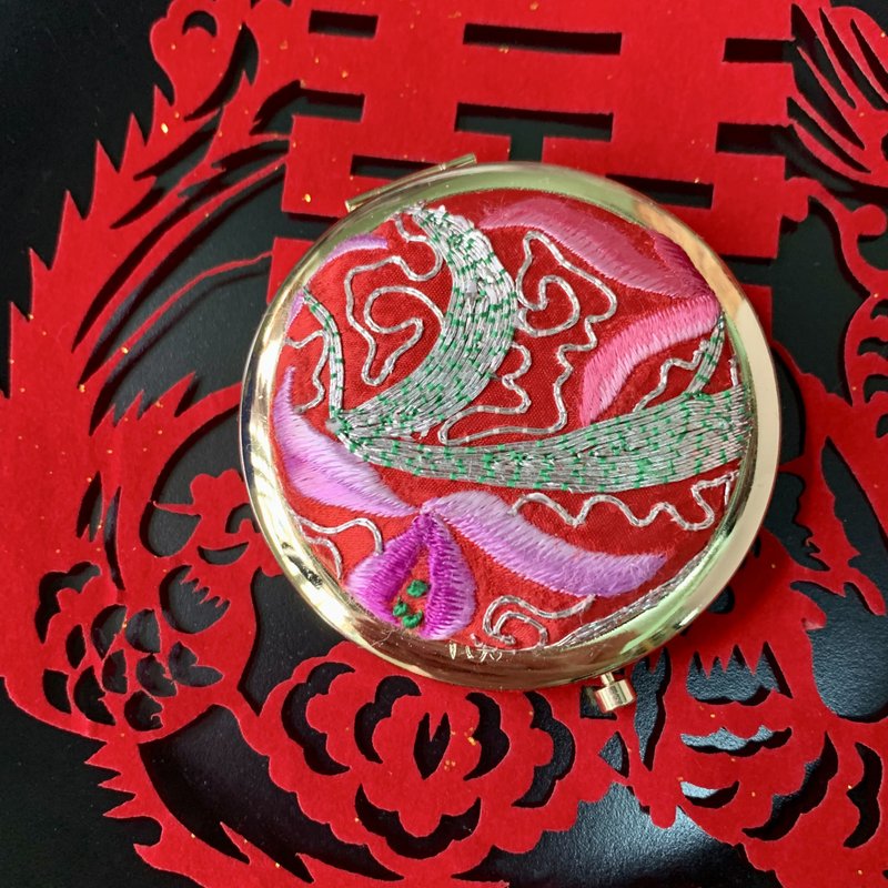 盛開 - 二手裙褂鏡盒 - 其他 - 其他材質 紅色