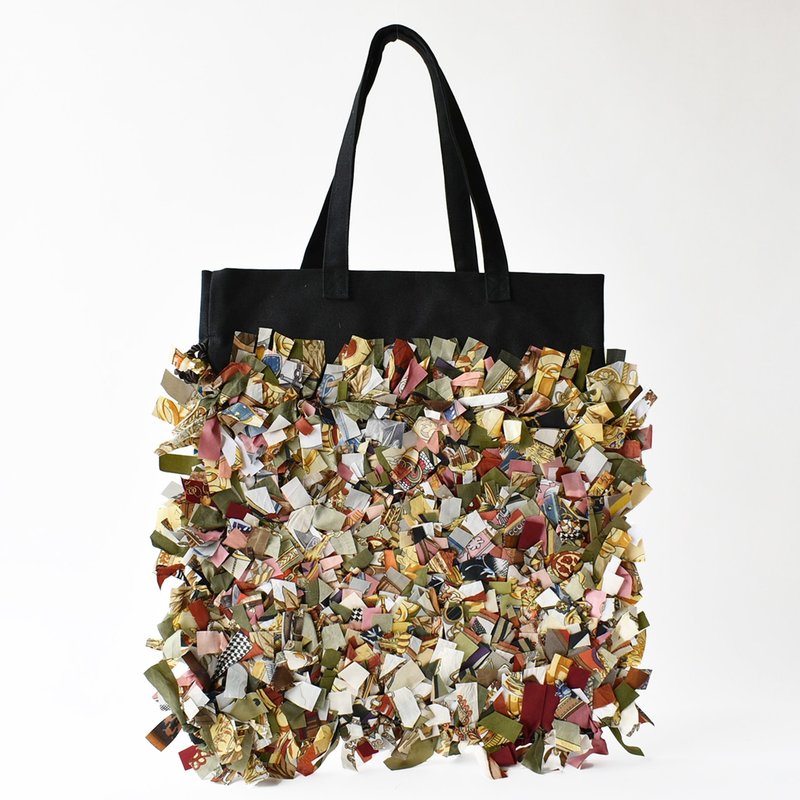 JANIS TOTE BAG (M) ブラック - 手提包/手提袋 - 其他材質 