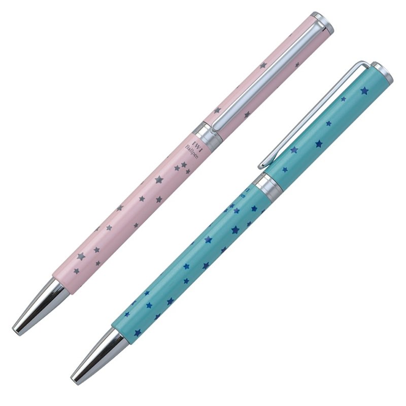 [Out of Season Products Cleared] IWI Candy Bar Star Ball Pen #0.7 Black Ink - ปากกา - โลหะ 