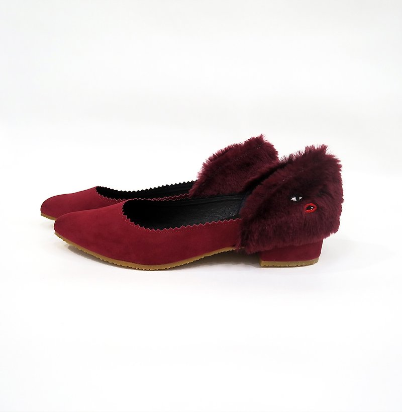 Madam Monster Pumps - Red - Women's Casual Shoes - Thread Red