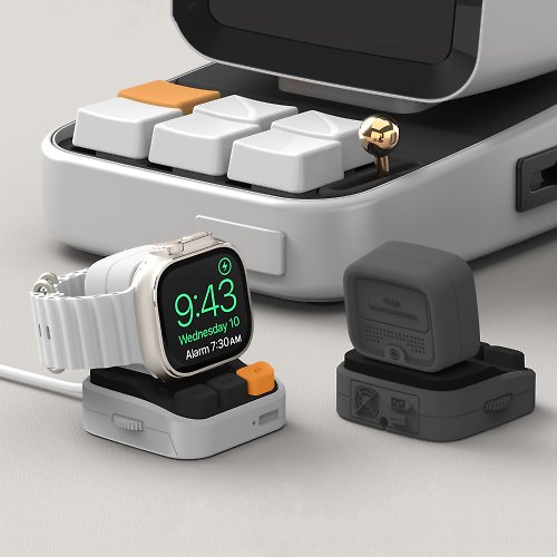 elago創意美學 Apple Watch Ultra W9矽膠錶座 44-45mm S9/8/7/6/5/4/SE