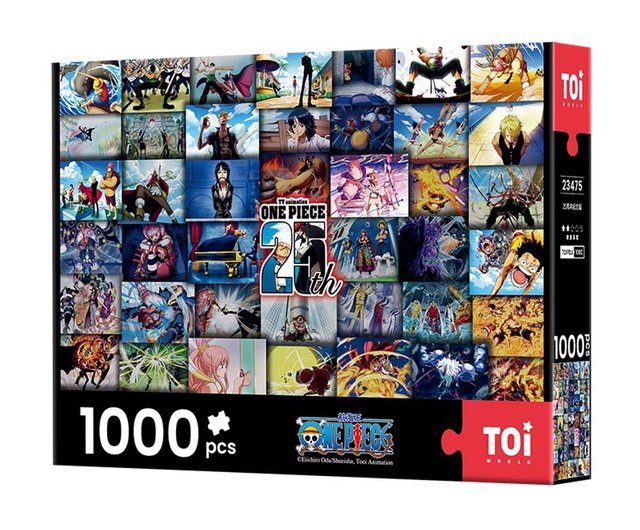 TOi Tuyi ワンピース 25周年記念版 熱血ジグソーパズル 1000