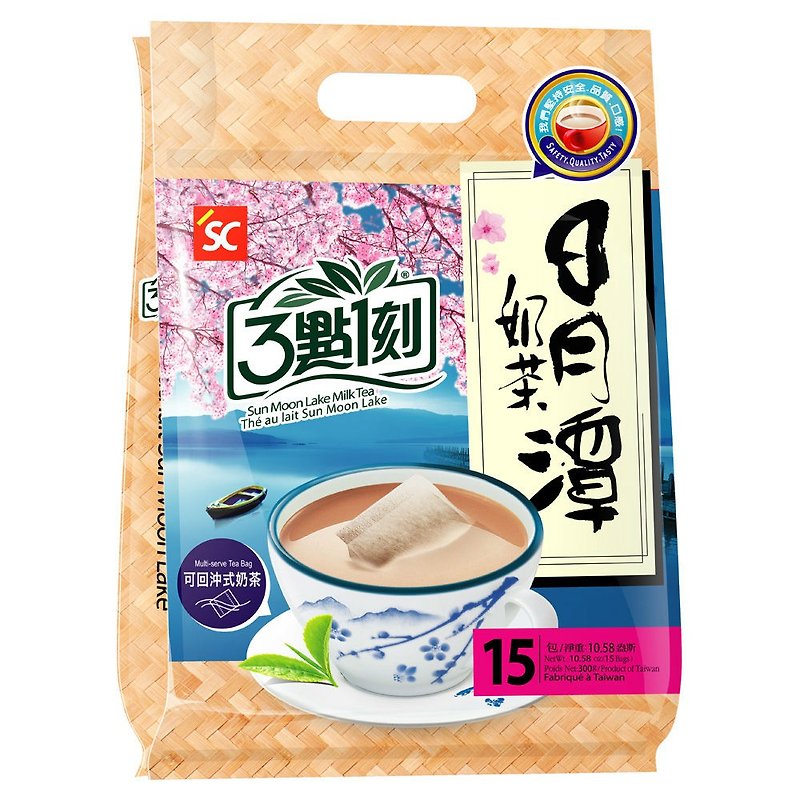 [3:15] Sun Moon Lake Milk Tea 15pcs/bag - Milk & Soy Milk - Other Materials Red