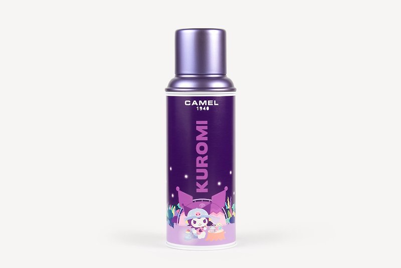 Camel x KUROMI 450ml Vacuum Glass Bladder Vacuum Flask Sparkling Night Sky - Vacuum Flasks - Other Materials Multicolor
