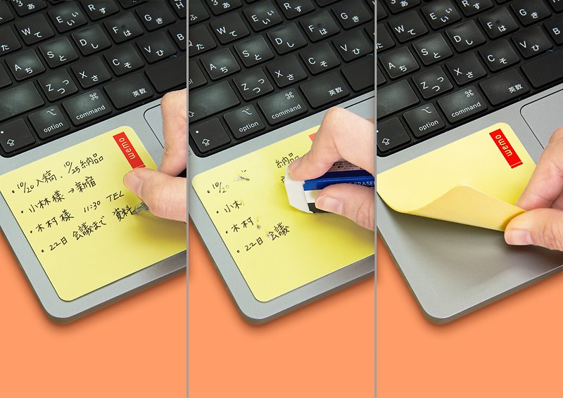 WEMO PAD reusable sticky notes (upgraded version) - Sticky Notes & Notepads - Silicone Multicolor