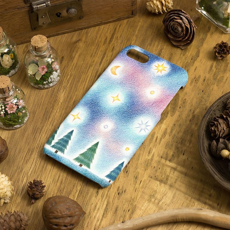 Little night sky. Smash Case "Night sky and stars of the forest" SC - 156 - Other - Plastic Blue