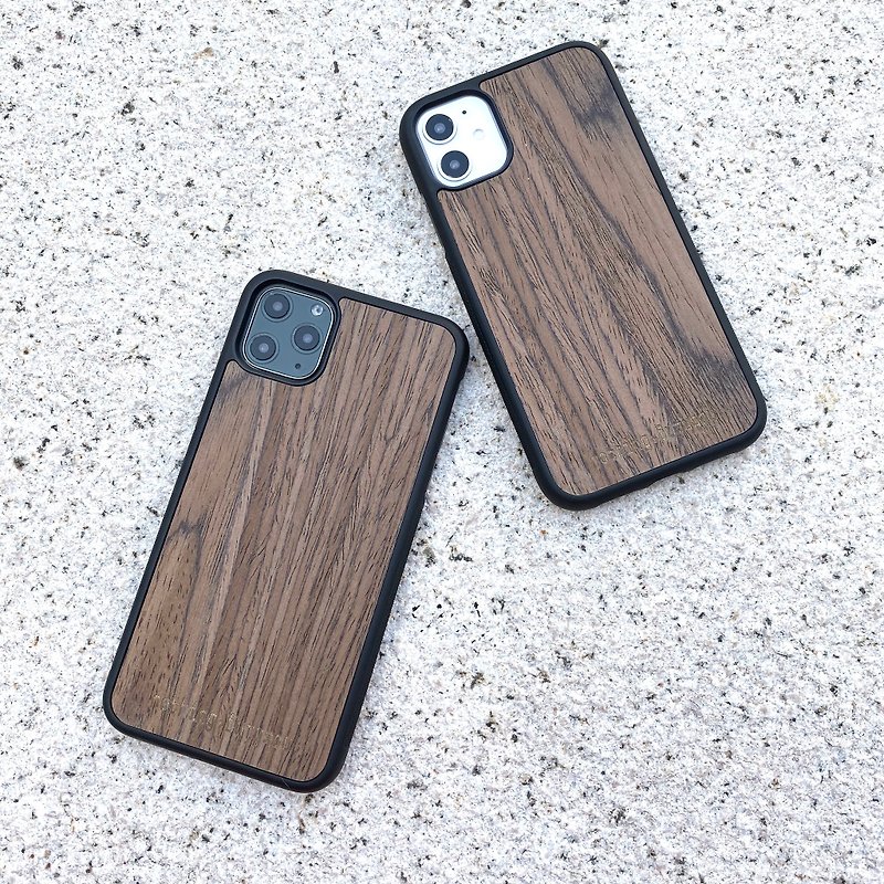 IPhone 11 /11 pro /11pro max case - Phone Cases - Cork & Pine Wood Brown