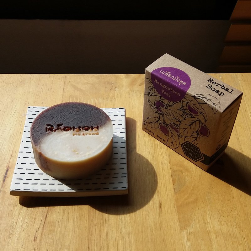 手工草本肥皂 - 山竹皮 - 番梘/手工皂/肥皂 - 其他材質 