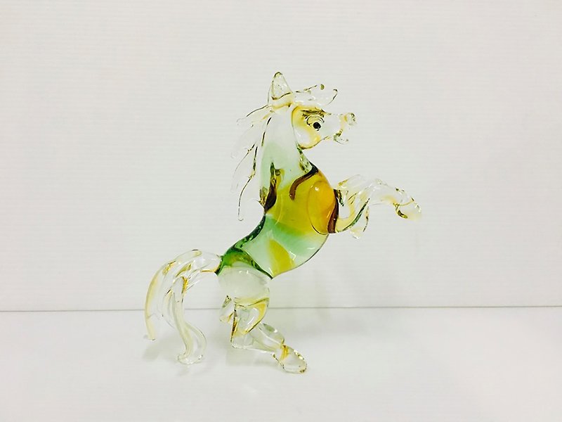 Crystal glass handmade zodiac horse - Items for Display - Glass 