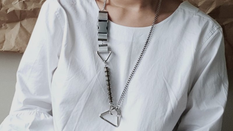 CATE Necklace //SILVER - Necklaces - Other Metals Silver