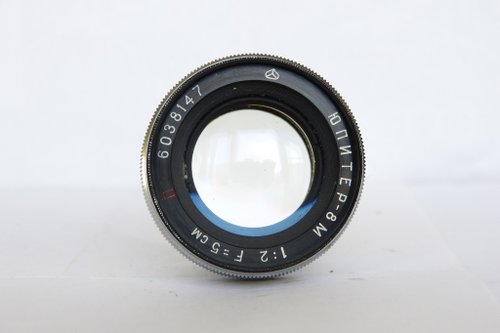 Jupiter-8M レッド P 2/50 レンズ距離計カメラ Kiev Contax RF