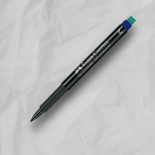 文聚 Faber-Castell 1.0M/M全能油性擦擦筆M/藍-10支l盒(原廠正貨)