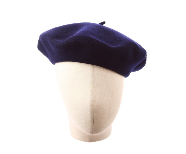 ELOSEGUI（エロセギ）バスクベレー帽 ネイビー帽子 - ハンチング/ベレー帽