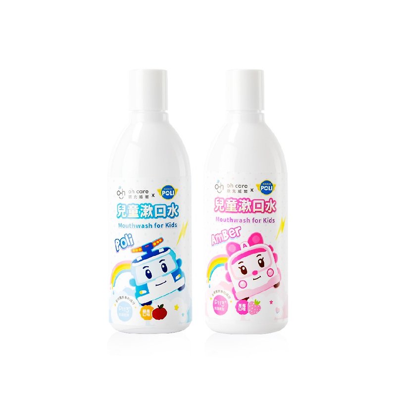 【oh care Oakwell】Poli children's mouthwash 350ml - Toothbrushes & Oral Care - Other Materials 