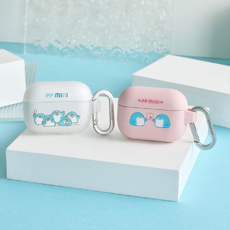 PP mini愛心紅線強悍防摔AirPods保護套 - AirPods/耳機保護套 - 塑膠 多色