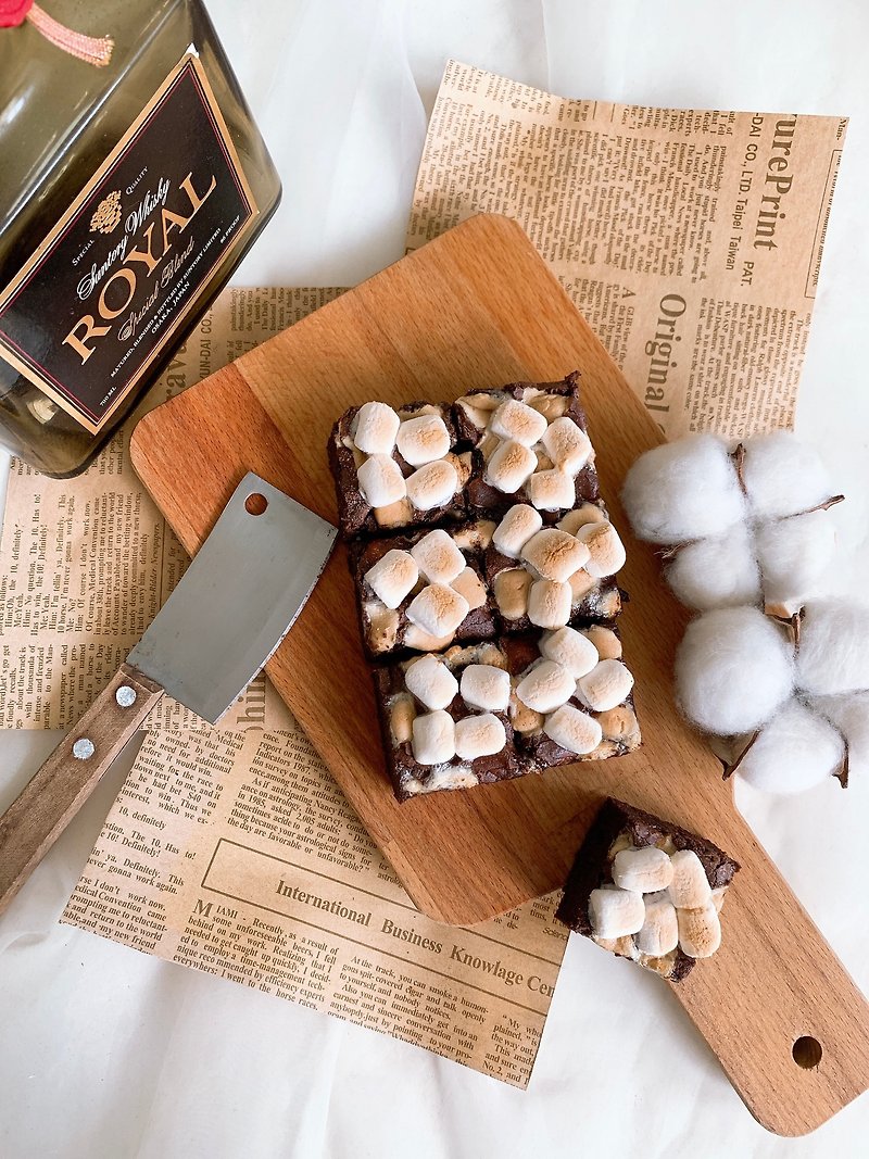 【MSM】Marshmallow Brownie - เค้กและของหวาน - อาหารสด สีนำ้ตาล