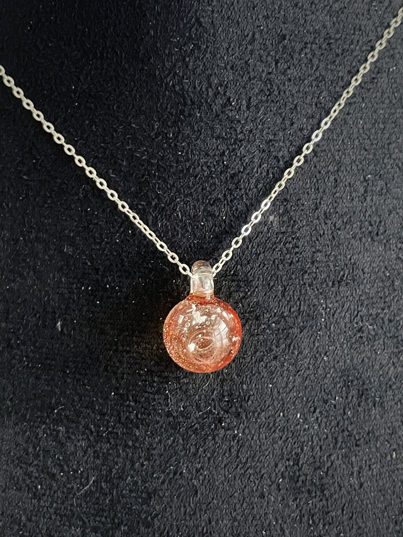 彩虹骨灰琉璃-客製化 - 項鍊 - 玻璃 