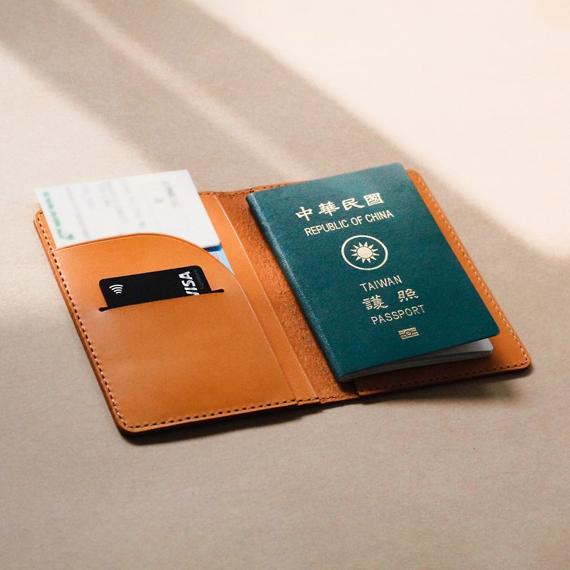 Leather Passport Holder - Passport Holders & Cases - Genuine Leather 
