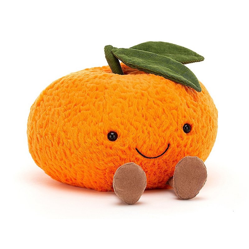Amuseable Clementine 大桔大利 柑橘玩偶 9x12公分 - 公仔模型 - 聚酯纖維 橘色