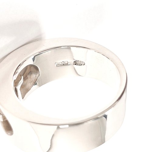 日本直送 中古美品】12号 グッチ GUCCI リング・指輪 ダブルG