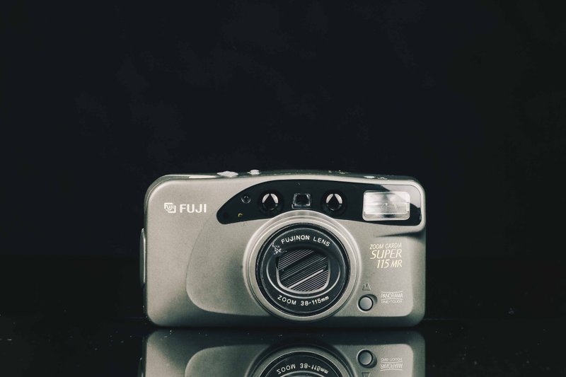 FUJI ZOOM CARDIA SUPER 115 MR #3131 #135底片相機 - 相機/拍立得/底片相機 - 其他金屬 黑色