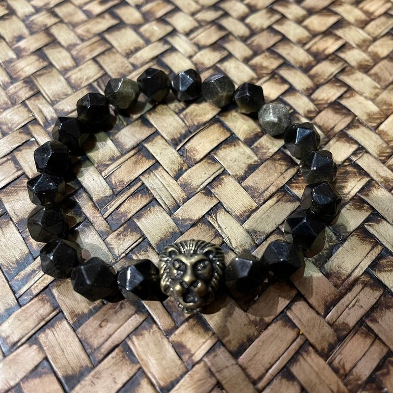 obsidian bracelet- for women - Bracelets - Gemstone 