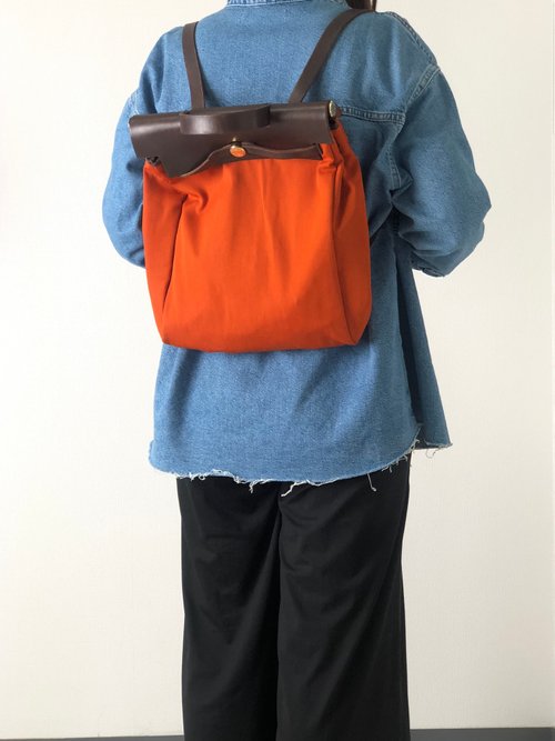 エルメス 3way エールバッグ ハンドバッグ リュック ブラック エルメス/リュックサック/エールバッグアド/黒/トワルオフィシエ
