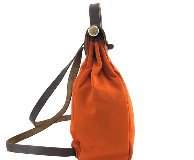 【エルメス】オレンジ　リュック 楽天市場】エルメス HERMES シェルパGM リュックサック バック