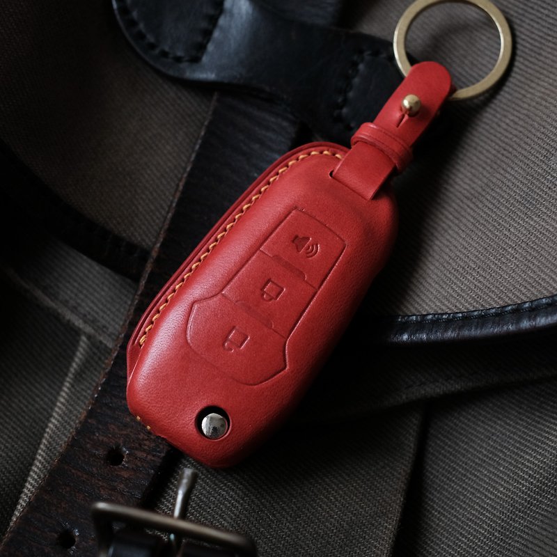 Shape it  | Handmade Leatherford  key Case.Car Key Holder - Keychains - Genuine Leather 