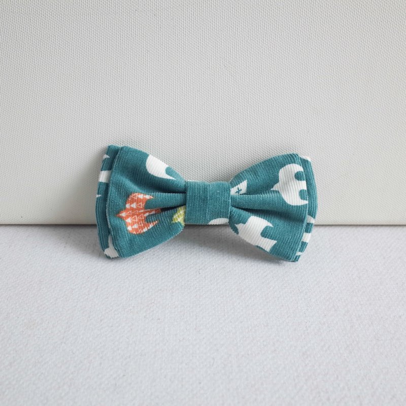 Children's bow tie #009 - เนคไท/ที่หนีบเนคไท - ผ้าฝ้าย/ผ้าลินิน 