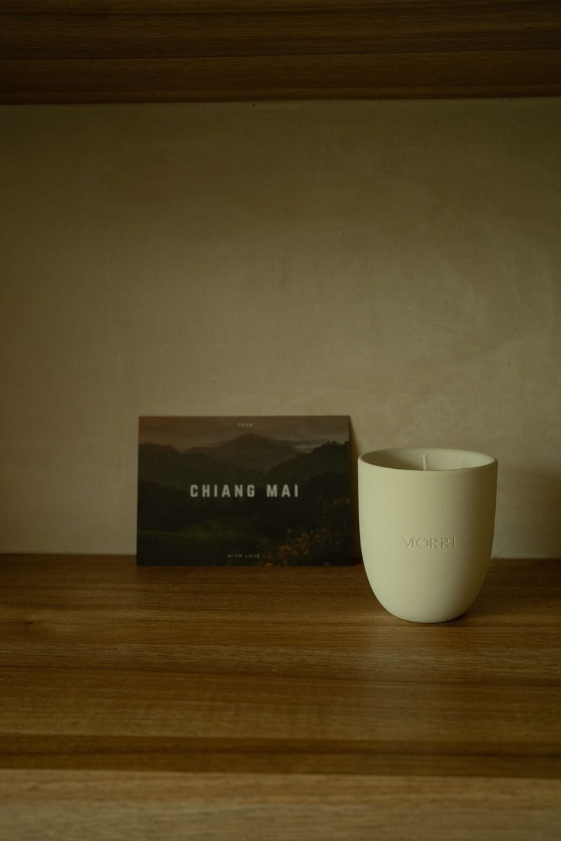 New Scented Candle City Series Coconut Milk Bath Tone Chiang Mai Plant Diary - เทียน/เชิงเทียน - น้ำมันหอม 