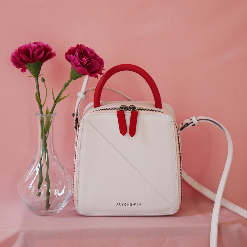 Butter Crossbody Bag in Sakura Pink - Messenger Bags & Sling Bags - Genuine Leather Pink