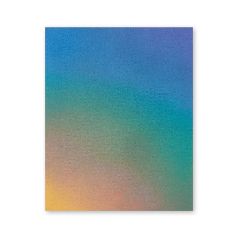 【spectrum】abstract painting - gradation, modern art - โปสเตอร์ - อะคริลิค หลากหลายสี