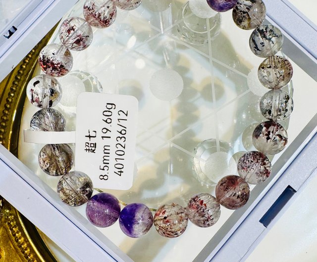 ❤希少❤マイカインアクアマリン❤ス－パ－セブンストロベリークォーツ❤